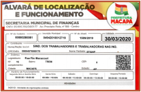 Alvará de funcionamento